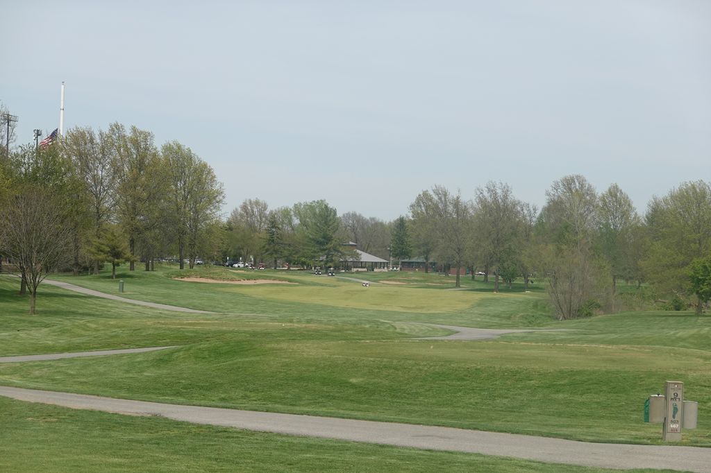 9th Hole at Spencer T. Olin Golf Course (503 Yard Par 5)